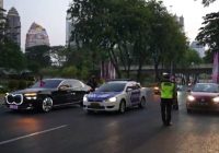 Heboh Mobil Patroli Polisi Potong Jalan Rombongan KTT ASEAN Delegasi Laos