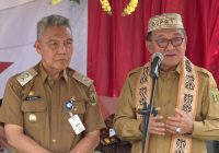 Anang Syakfiani dan Mawardi Pamit kepada Warga Upau