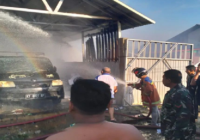 Penjelasan BPBD HST Terkait Kebakaran Rumah, Gudang dan Mobil di Benawa Barabai