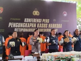 2 Bulan, Bareskrim Sita 93 Kg Sabu dan 18.910 Butir Ekstasi