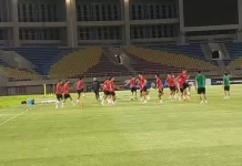 Tanpa Shin Tae-yong, Pemain Timnas U-23 Semangat Jalani Latihan di Stadion Manahan
