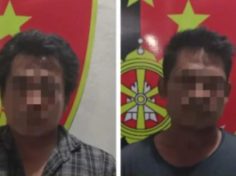 Dua Pria Asal Murung Pudak Ditangkap Curi Kabel Sumur Pompa Minyak Pertamina Tabalong