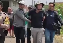 Geger! Bule Asal Amerika Ditangkap Usai Tikam Mertuanya Asal Jawa Barat