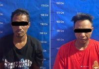 Dua Pengedar Sabu Diringkus di Depan AM Guest House Jalan G Obos