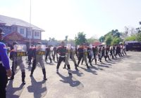 Petugas Lapas Karang Intan Digembleng Anti Huru-hara Oleh SPN Polda Kalsel