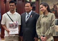 Bintang Timnas U-23 Indonesia, Arhan Pratama dan Azizah Temui Prabowo