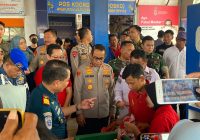 Pelabuhan Trisakti Dipenuhi Warga, Ada Pasar Murah Polda Kalsel dan Polresta Banjarmasin