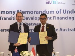 Wujudkan Energi Terbarukan, PLN Tandatangani MoU dengan Export Finance Australia