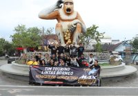 Yamaha MAXI Lintas Borneo, Rider Tiba di Banjarmasin Kunjungi Obyek Wisata dan Kulineran