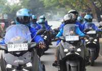 Yamaha MAXI Lintas Borneo, 10 Rider Menuju Palangka Raya-Sampit
