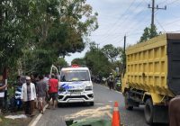 Pengendara Supra Tewas di Desa Pinang Habang HSU
