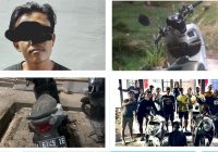 Tak Jera Residivis Curanmor Diringkus Resmob Polres Banjar Curi Honda Scoopy dan Beat
