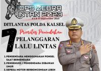 Korlantas Polri Sebut Operasi Zebra 2023 Agar Tercipta Kamseltibcarlantas Jelang Pemilu