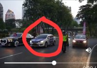 Polisi Teriaki Polisi Goblok Saat Jalur Ring 1 Tamu KTT ASEAN Diterobos