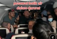 Viral Video Penumpang Batik Air Panik Minta Pintu Darurat Dibuka