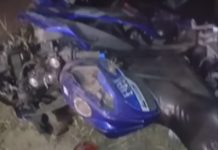 Pengendara Sepeda Motor Tewas di Desa Tatah Badandan