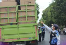14 Mobil Angkutan Terjadi Giat Gabungan Dishub dan Satlantas Polresta Banjarmasin