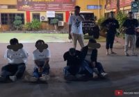 Pura-Pura Jadi Debt Collector, 4 Orang Diringkus Polresta Banjarmasin