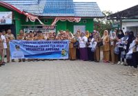 Pemkab Tanah Bumbu Komitmen Turunkan Stunting, Camat Angsana Giatkan Pemberian Makanan Tambahan