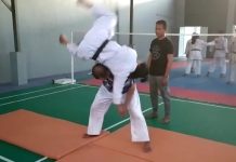 Belajar Bantingan Kata Guruma untuk Tumbangkan Lawan