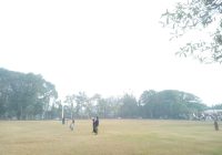 Sore Hari, Kecamatan Martapura Kota Diselimuti Kabut Asap