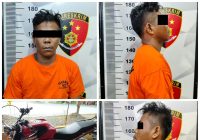 SINGKAT, Polsek Simpang Empat Tangkap Tersangka Pencuri Yamaha Vixion di Taman Education Park Tanah Bumbu
