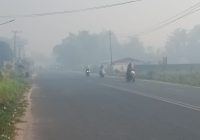 Lima Penerbangan di Bandara Internasional Syamsudin Noor Delay Gegara Kabut Asap