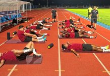 Tiba di Huangzhou, Timnas U-24 Indonesia Jalani Latihan Pemulihan Fisik
