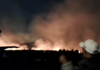 Rumput Stadion Kanjuruhan Membara, Terbakar Usai Doa Bersama Peringatan 1 Tahun