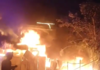 BREAKING NEWS: Api Berkobar di Jalan Gerilya Kelayan