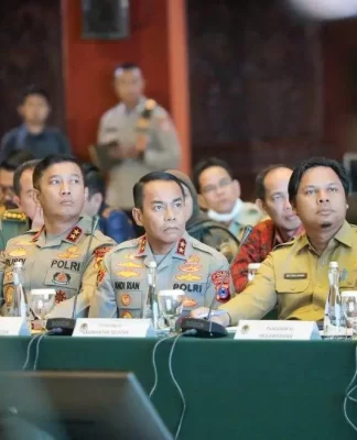 Kapolda Kalsel Hadiri Rakor di Jakarta Bahas Penanganan Karhutla Kalimantan Selatan