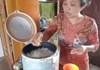 Ibu RT di Bengkulu Kaget Saat Beras Diduga Plastik Memantul di Lantai