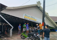 Atap Pasar Arba 'Bergerak' di Tatah Makmur Ambruk