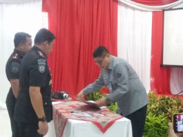 Pisah Sambut Kalapas Banjarbaru, Amico Balalembang Tugas ke Jawa Barat