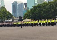 Polri Kerahkan Ribuan Personel Saat Prabowo-Gibran Daftar ke KPU