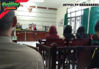3 PSK dan 2 Penjual Miras di Kota Banjarbaru Jalani Sidang Tipiring, Ini Hukumannya