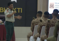 BPBD Tanbu Paparkan Soal Mitigasi Bencana di Depan Praja Madya Angkatan XXXII