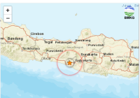Gempa Bumi Magnitudo 2,2 Landa Kulonprogo Yogyakarta