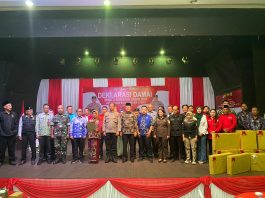 Polsek dan Kecamatan Banjarmasin Utara Sepakat Ciptakan Pemilu Damai