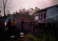 Karhutla Terjadi di Belakang RSJ Sambang Lihum