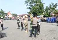 Forkopimda Banjarmasin Gelar Apel Pasukan Ops Mantap Brata