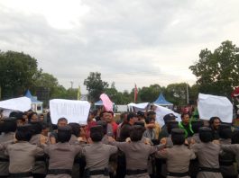 Polres Banjar Libatkan Warga di Simulasi Sispamkota