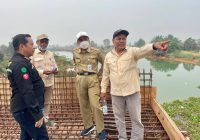PUPR Kalsel : Jembatan Bahandang Penghubung Batola - Banjar Sudah 80 Persen