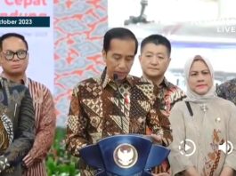 Presiden Jokowi Resmikan Kereta Cepat WHOOSH