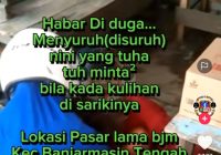 Viral Diduga Paksa Nenek Ngemis di Pasar Lama Banjarmasin, Wanita ini 'Diserang' Pedagang
