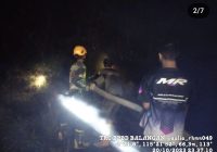 Kebakaran Lahan di Desa Luk Haur Balangan