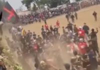 Viral Suporter Klub Sepakbola di Banser Cup Ricuh