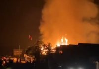 Kebakaran di Jalan Pasar Sabtu Kotabaru, 20 Rumah Terbakar