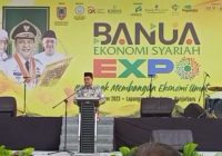 Gubernur Kalsel Resmikan Banua Ekonomi Syariah Expo di Lapangan Murjani