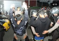 Pemuda Berkumpul Diperiksa Polresta Banjarmasin Saat Patroli Incar Geng Motor